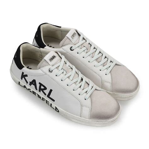 karl lagerfeld white sneakers men